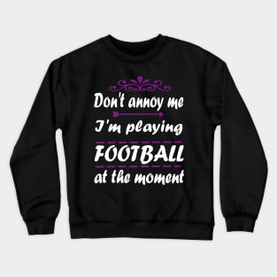 American Football Touchdown Runningback Field Crewneck Sweatshirt